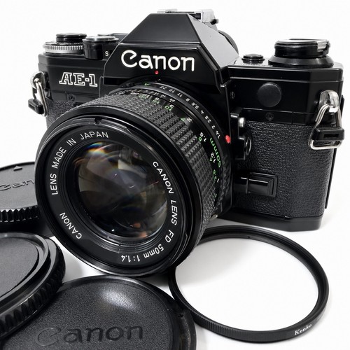 Canon nera con nuova fd - canon,