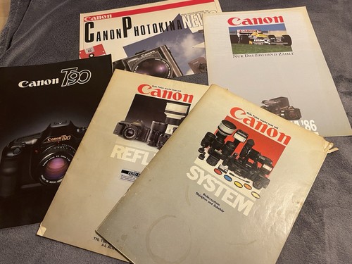 Collezione canon depliant t90 - canon,