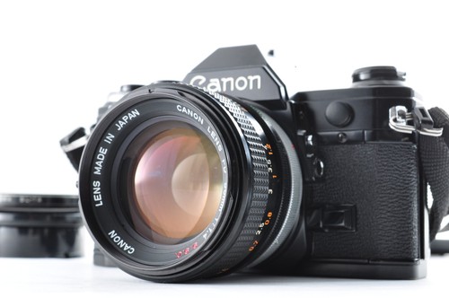 Canon nero obiettivo fd - nero, /